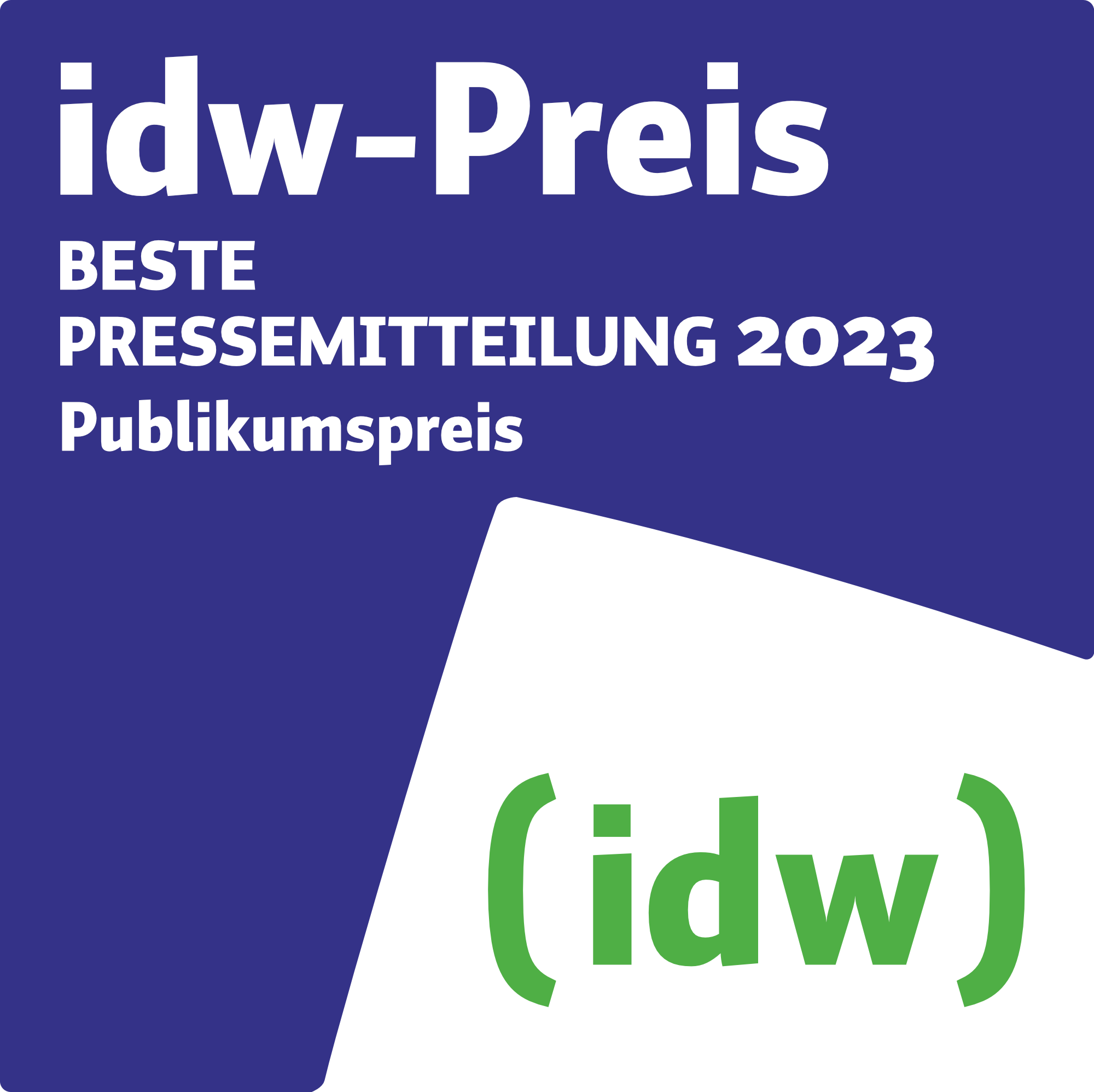 idw-Publikumspreis 2023